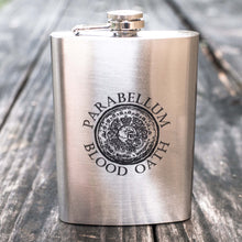 Load image into Gallery viewer, 8oz Parabellum Stainless Steel Flask