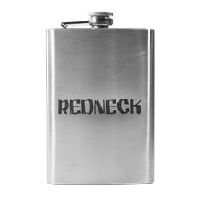 Load image into Gallery viewer, 8oz Redneck Stainless Steel Flask