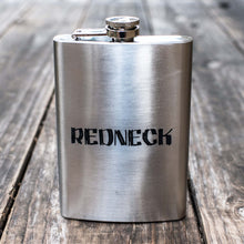 Load image into Gallery viewer, 8oz Redneck Stainless Steel Flask