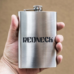 8oz Redneck Stainless Steel Flask