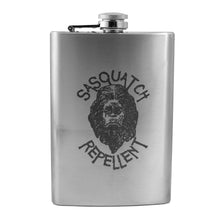 Load image into Gallery viewer, 8oz Sasquatch Repellent Stainless Steel Flask