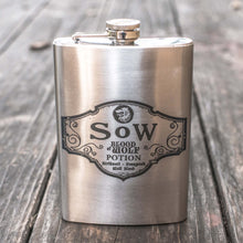 Load image into Gallery viewer, 8oz SoW Potion Stainless Steel Flask