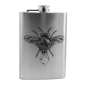 8oz Steampunk Firefly Stainless Steel Flask