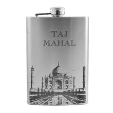 Load image into Gallery viewer, 8oz Taj Mahal Stainless Steel Flask