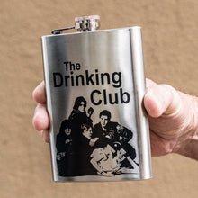 Load image into Gallery viewer, 8oz The Drinking Club Stainless Steel Flask