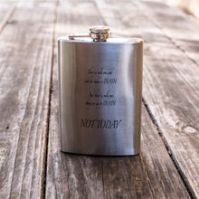 Load image into Gallery viewer, 8oz There Is Only One God Stainless Steel Flask