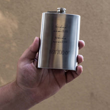 Load image into Gallery viewer, 8oz There Is Only One God Stainless Steel Flask