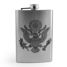 Load image into Gallery viewer, 8oz USA Seal Stainless Steel Flask