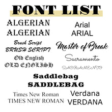 Load image into Gallery viewer, Desk Wedge Name Plate - PERSONALIZED - PIstons - 11 Inches