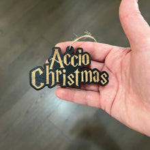 Load image into Gallery viewer, Ornament Accio Christmas - BLACK Ornament