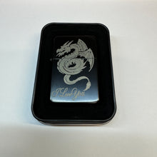 Load image into Gallery viewer, Lighter - I Love You Flying Dragon BLACK