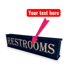 Load image into Gallery viewer, Sign - PERSONALIZED - Box Sign - 24x6x3 inches