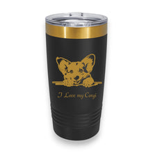 Load image into Gallery viewer, 20oz Tumbler - CUSTOM - I love my Corgi