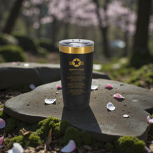 Load image into Gallery viewer, 20oz Tumbler - CUSTOM - PERSONALIZED - Airmans Creed (NAME ON BACK IN TIMES NEW ROMAN FONT)