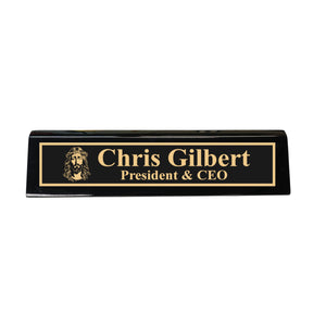 Desk Wedge Name Plate - PERSONALIZED - Jesus - 11 Inches