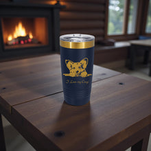 Load image into Gallery viewer, 20oz Tumbler - CUSTOM - I love my Corgi