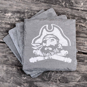 Coaster - Slate - Captain - SET OF 2
