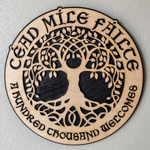 Load image into Gallery viewer, Framed Art - CUSTOM - Cead Mile Failte - A Hundred Thousand Welcomes - 2 Layers