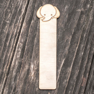 Bookmark - PERSONALIZED - Cute Elephant