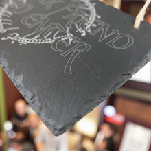 Load image into Gallery viewer, Sign - Slate - Speak friend and enter - 12x7in