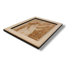 Load image into Gallery viewer, Framed Art - Absinthe Robette - 10x8 Inches - Raw wood