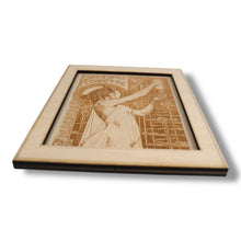 Load image into Gallery viewer, Framed Art - Absinthe Robette - 10x8 Inches - Raw wood