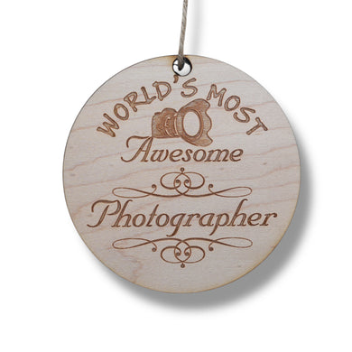 Worlds most Awesome Photographer - Ornament