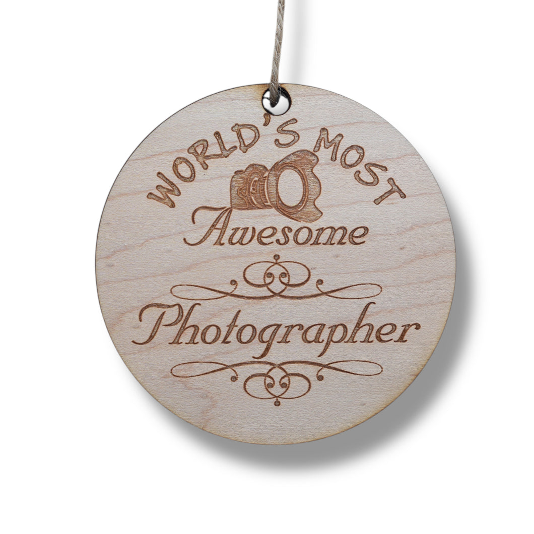Worlds most Awesome Photographer - Ornament