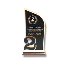 Load image into Gallery viewer, Award - Trophy - CUSTOM - Anniversary Year - 9x5 Inches