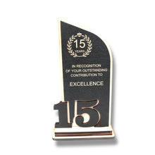 Load image into Gallery viewer, Award - Trophy - CUSTOM - Anniversary Year - 9x5 Inches