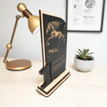 Load image into Gallery viewer, Award - Trophy - CUSTOM - Horse - 1st 2nd 3rd Place - 9x5 Inches