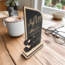 Load image into Gallery viewer, Award - Trophy - CUSTOM - Horse - 1st 2nd 3rd Place - 9x5 Inches