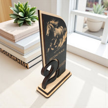 Load image into Gallery viewer, Award - Trophy - CUSTOM - Horse - 1st 2nd 3rd Place - 9x5 Inches