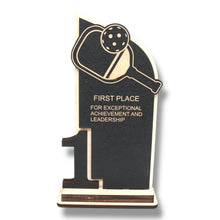 Load image into Gallery viewer, Trophy Award - CUSTOM - Pickleball - 1st 2nd 3rd Place - 9x5 Inches