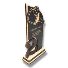 Load image into Gallery viewer, Trophy Award - CUSTOM - Pickleball - 1st 2nd 3rd Place - 9x5 Inches