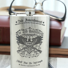 Load image into Gallery viewer, 8oz - Stainless Steel - 2nd Amendment