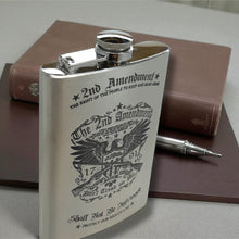 Load image into Gallery viewer, 8oz - Stainless Steel - 2nd Amendment