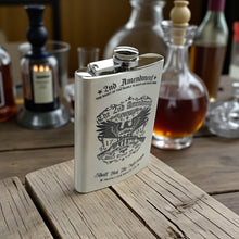 Load image into Gallery viewer, 8oz - Stainless Steel - 2nd Amendment