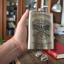 Load image into Gallery viewer, 8oz - Stainless Steel - 2nd Amendment