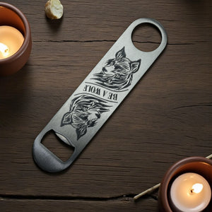 Tribal - Be a Wolf - Bottle Opener