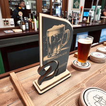 Load image into Gallery viewer, Trophy Award - CUSTOM - Beer - 1st 2nd 3rd Place - 9x5 Inches