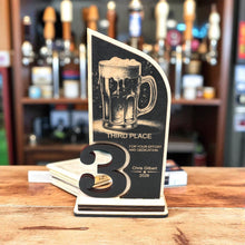 Load image into Gallery viewer, Trophy Award - PERSONALIZED - Beer - 1st 2nd 3rd Place - 9x5 Inches