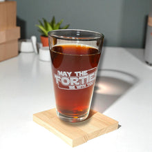 Load image into Gallery viewer, 16oz Beer Mug - May the forties be with you