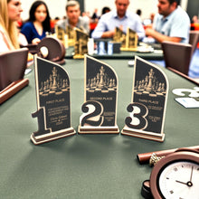 Load image into Gallery viewer, Trophy Award - PERSONALIZED - Chess - 1st 2nd 3rd Place - 9x5 Inches