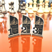 Load image into Gallery viewer, Trophy Award - PERSONALIZED - Chess - 1st 2nd 3rd Place - 9x5 Inches
