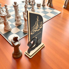 Load image into Gallery viewer, Trophy Award - PERSONALIZED - Chess - 1st 2nd 3rd Place - 9x5 Inches