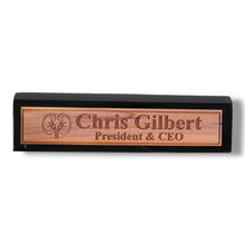 Load image into Gallery viewer, Desk Wedge Name Plate - PERSONALIZED - Kidney - 11 Inches