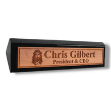 Load image into Gallery viewer, Desk Wedge Name Plate - PERSONALIZED - Jesus - 11 Inches