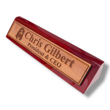 Load image into Gallery viewer, Desk Wedge Name Plate - PERSONALIZED - Jesus - 11 Inches