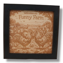 Load image into Gallery viewer, Framed Art - CUSTOM - Welcome to the Funny Farm